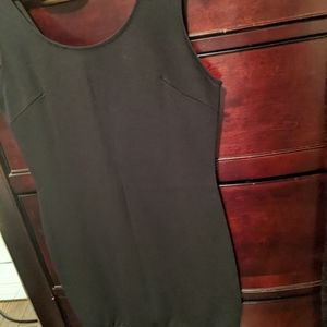 Mini little black dress